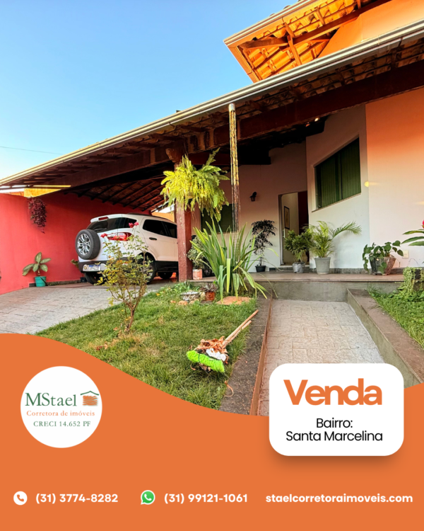 Casa à Venda - Bairro: Santa Marcelina