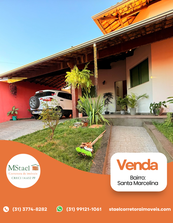 Casa à Venda – Bairro: Santa Marcelina
